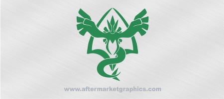 Pokemon Go Green Team Harmony Decal